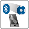 Piktogram Inställning via Bluetooth
