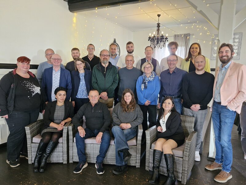 Die Jubilare der Becker-Antriebe GmbH 