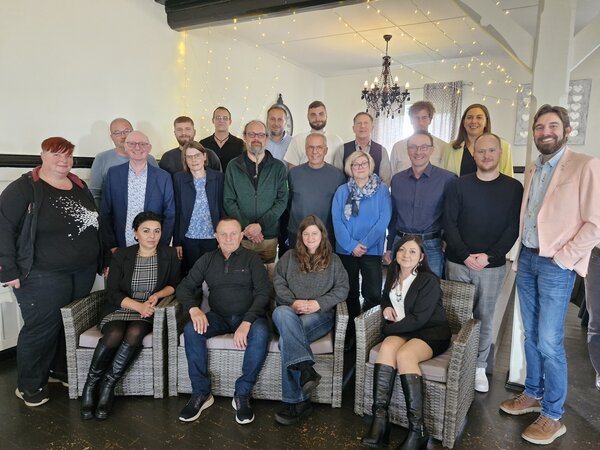 Die Jubilare der Becker-Antriebe GmbH 