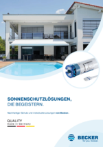 Folder Sonnenschutzlösungen