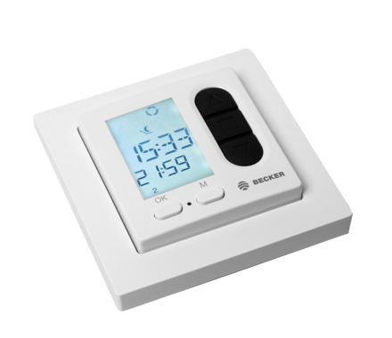 De nieuwe TC72 – Intelligente bediening voor zonwering en comfort met één druk op de knop. 