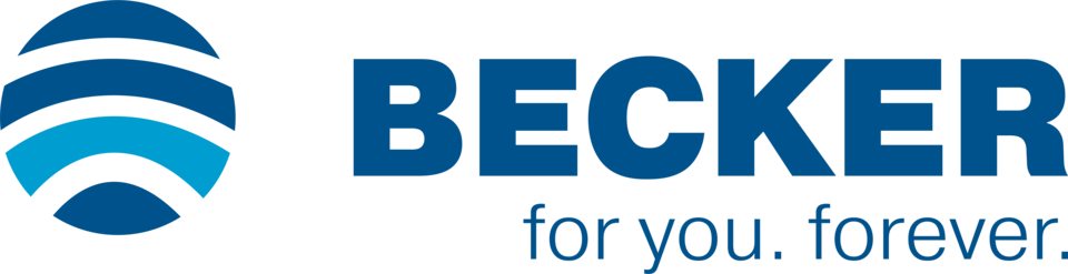 Das neue Becker-Logo mit neuem Claim und Signet.