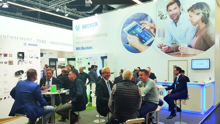 Messestand Becker-Antriebe