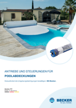 Flyer Poolabdeckung