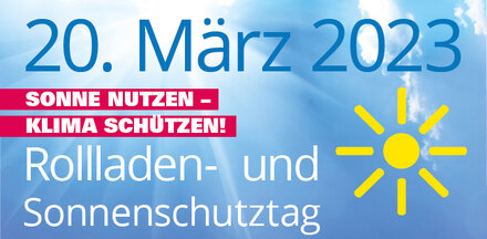 Logo Rollladen- und Sonnenschutztag 2023