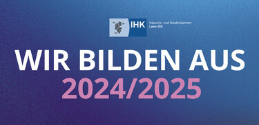 IHK Siegel "Wir bilden aus"